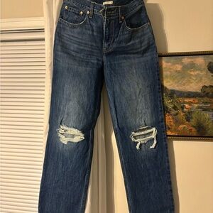 Levi's Blue Straight Leg Jeans